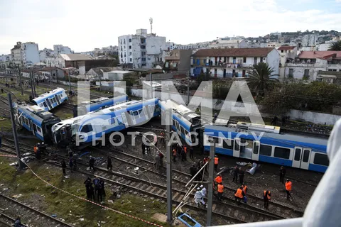 Alger – Collision entre deux trains