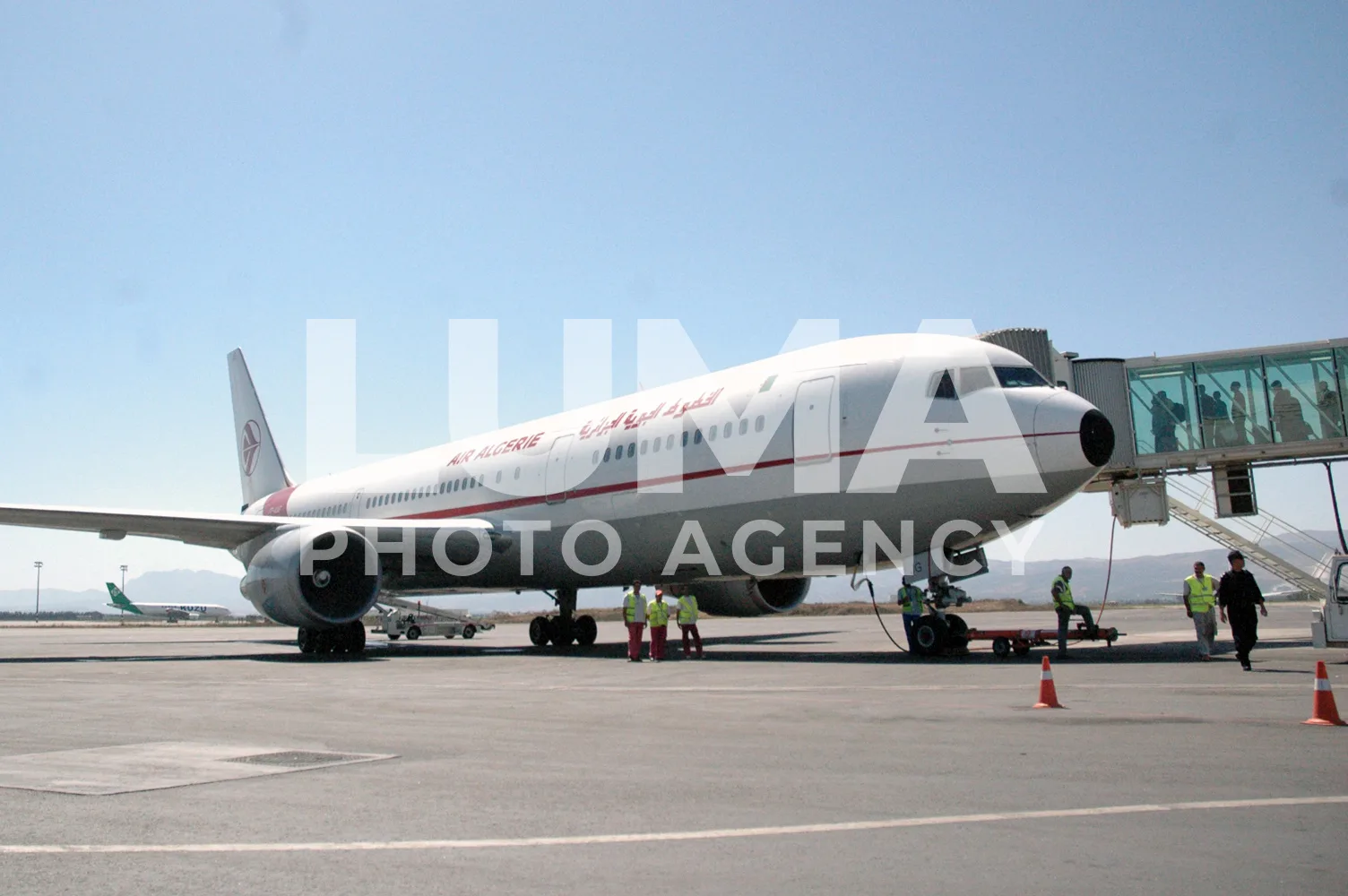 Avions de la compagnie Air Algérie sur le tarmac de l’aéroport d’Alger