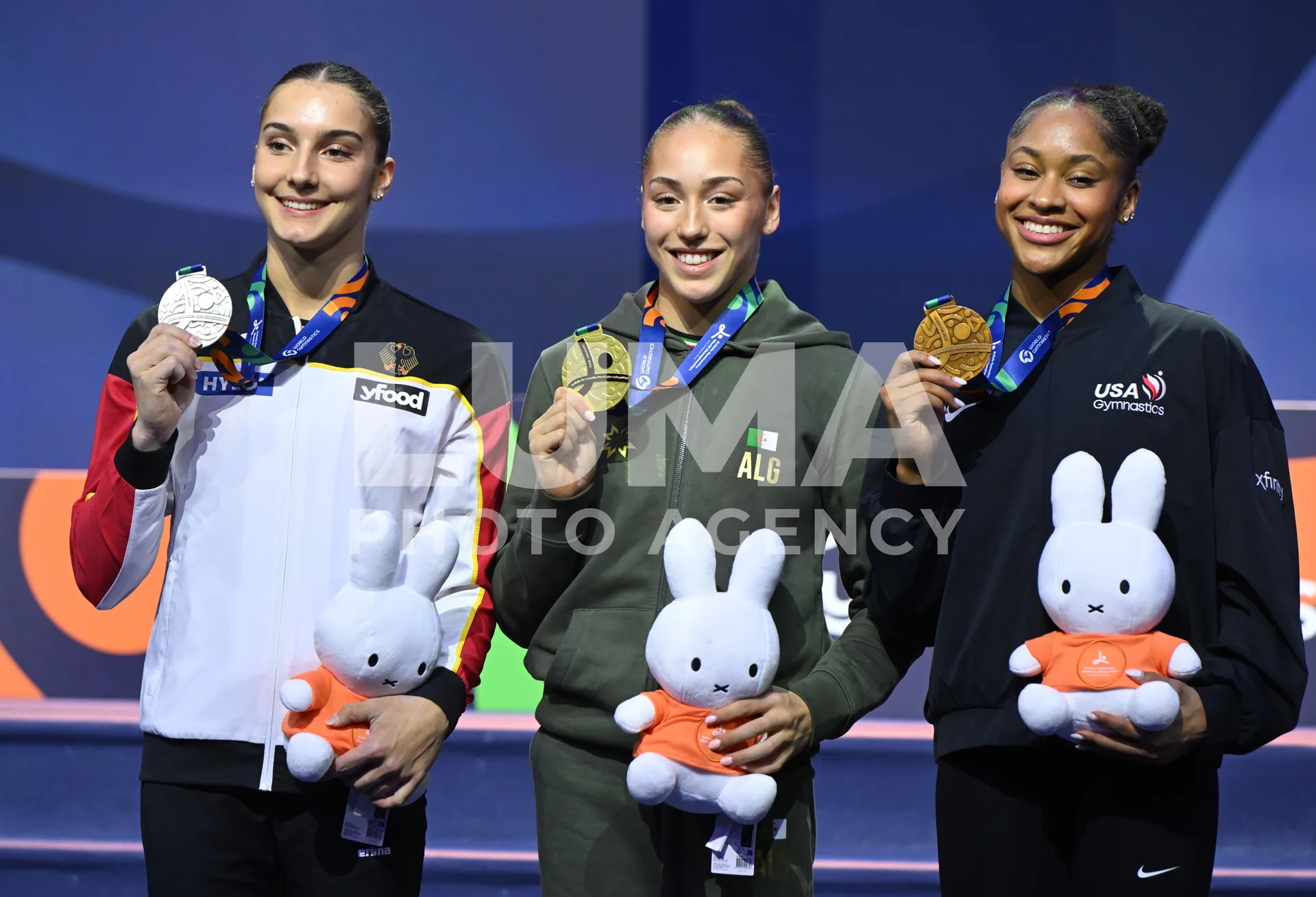 Kaylia Nemour ,sacrée championne du monde des barres asymétriques