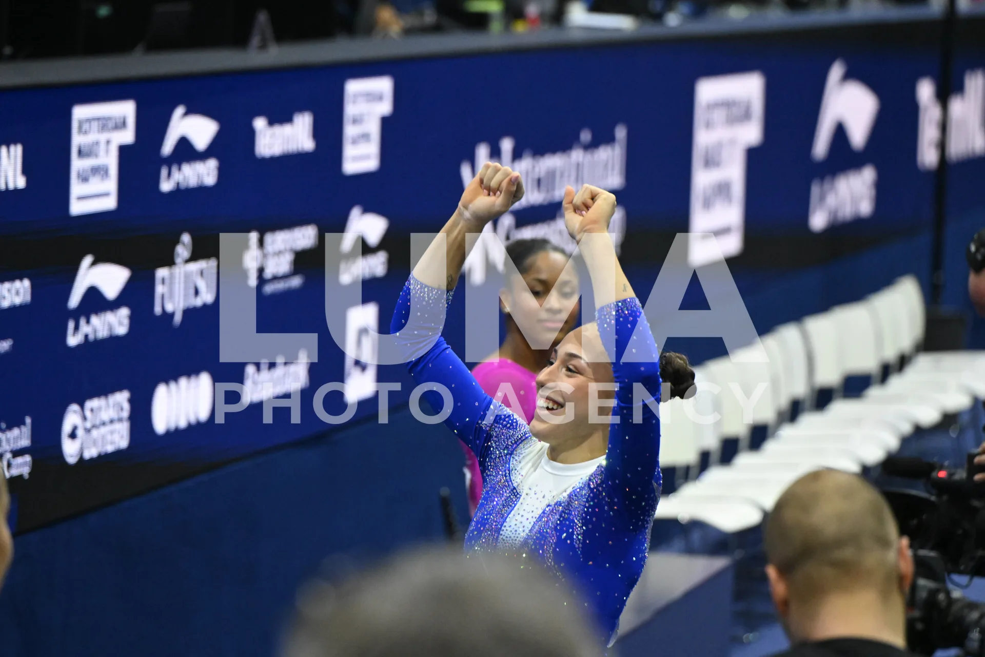 Kaylia Nemour ,sacrée championne du monde des barres asymétriques