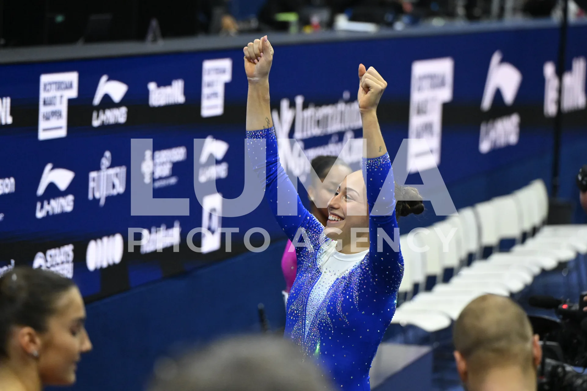 Kaylia Nemour ,sacrée championne du monde des barres asymétriques
